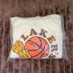 Madhappy x Lakers Limited Edition Hoodie in White, size Large, new with tags